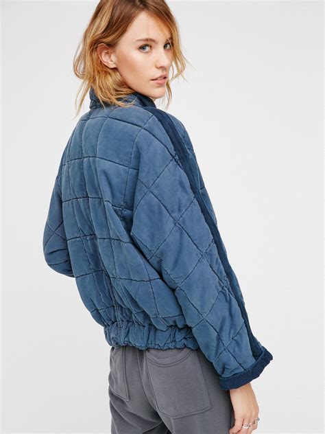 free people quilted jacket